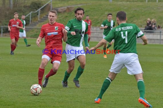 Landesliga Rhein Neckar FC Zuzenhausen gegen SG Wiesenbach 28.03.2015 (© Siegfried)